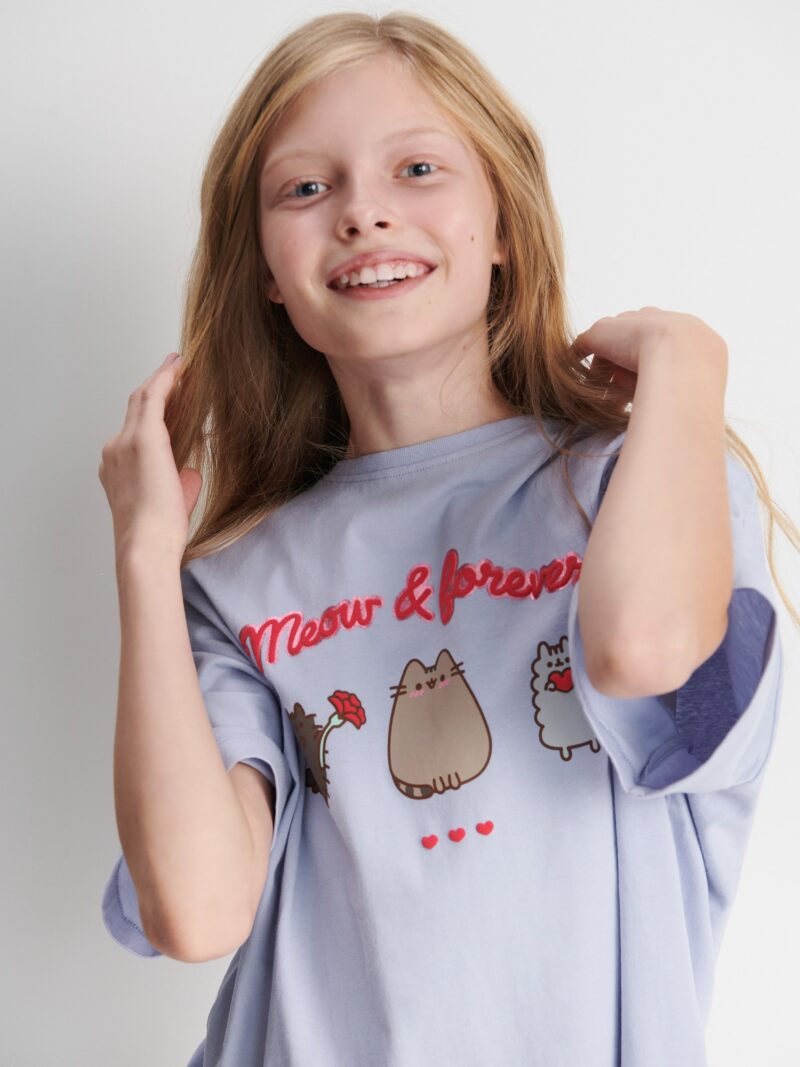 Original Tricou Pusheen - lavand