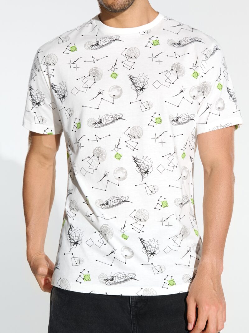 Cumpăra Tricou Rick and Morty - crem