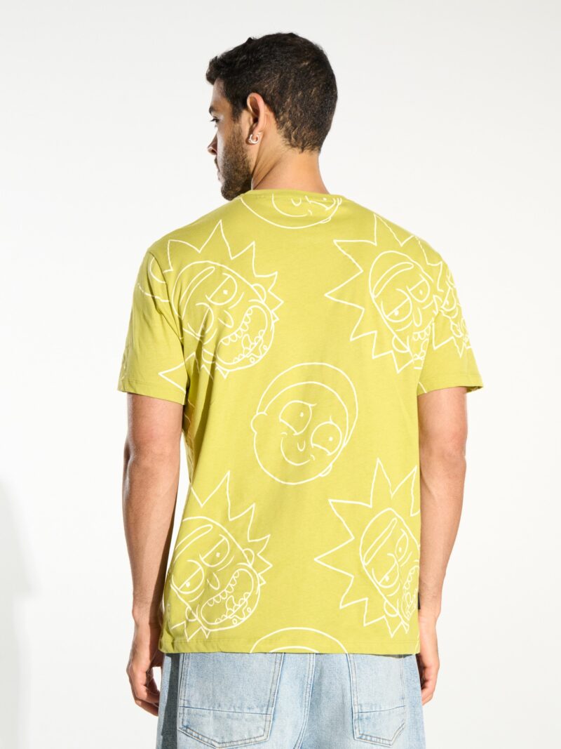 Cumpăra Tricou Rick and Morty - verde-gălbui