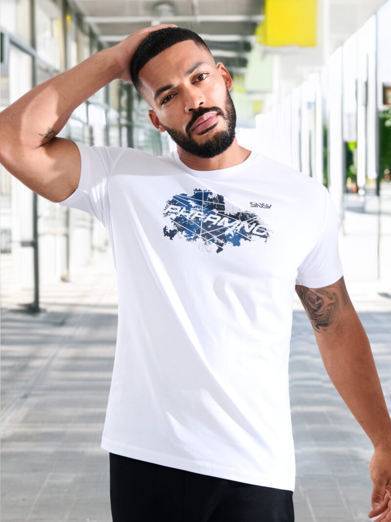 Tricou SNSY PERFORMANCE - alb preţ