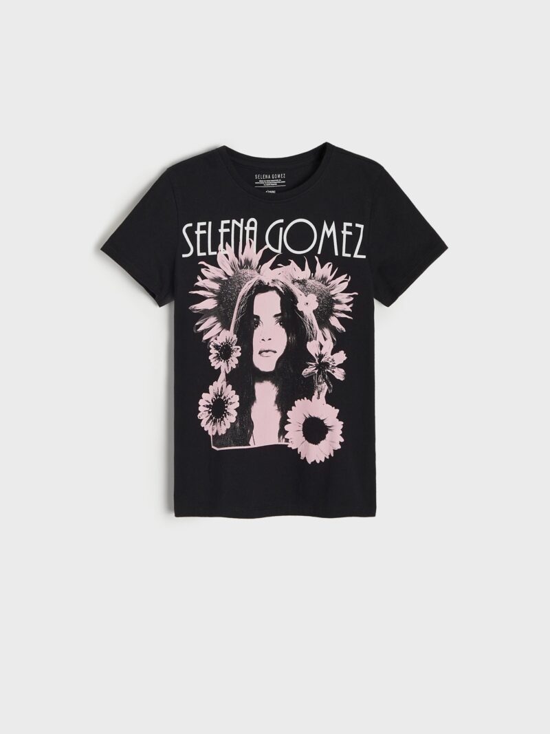 Cumpăra Tricou Selena Gomez - negru