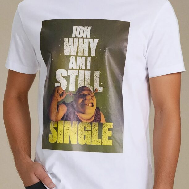 Tricou Shrek - alb preţ