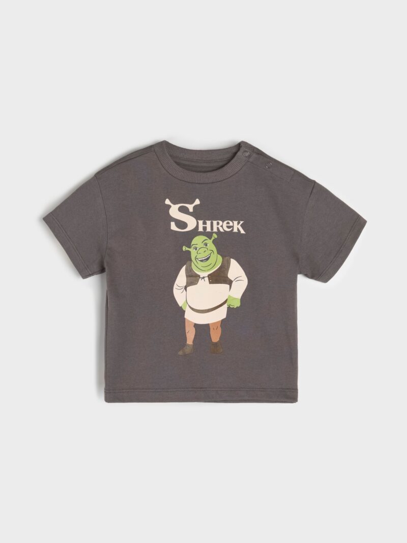 Tricou Shrek - gri-închis preţ