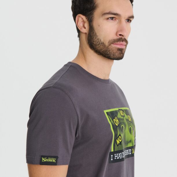 Original Tricou Shrek - gri-închis