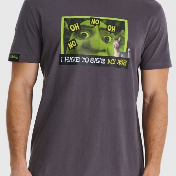 Tricou Shrek - gri-închis