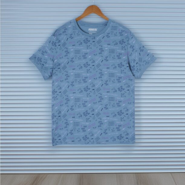 Preţ Tricou Snoopy - Gri-albăstrui