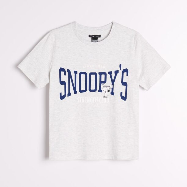 Preţ Tricou Snoopy - gri deschis