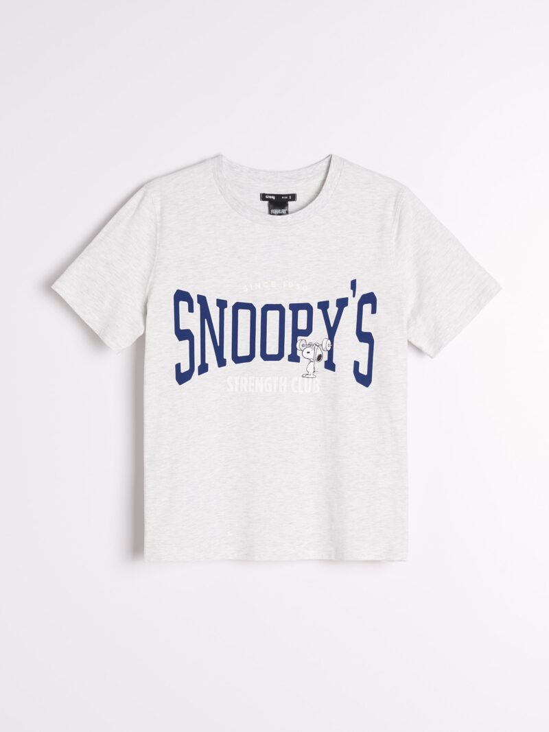 Preţ Tricou Snoopy - gri deschis