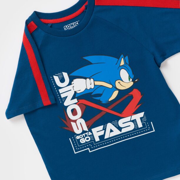 Preţ Tricou Sonic the Hedgehog - bleumarin