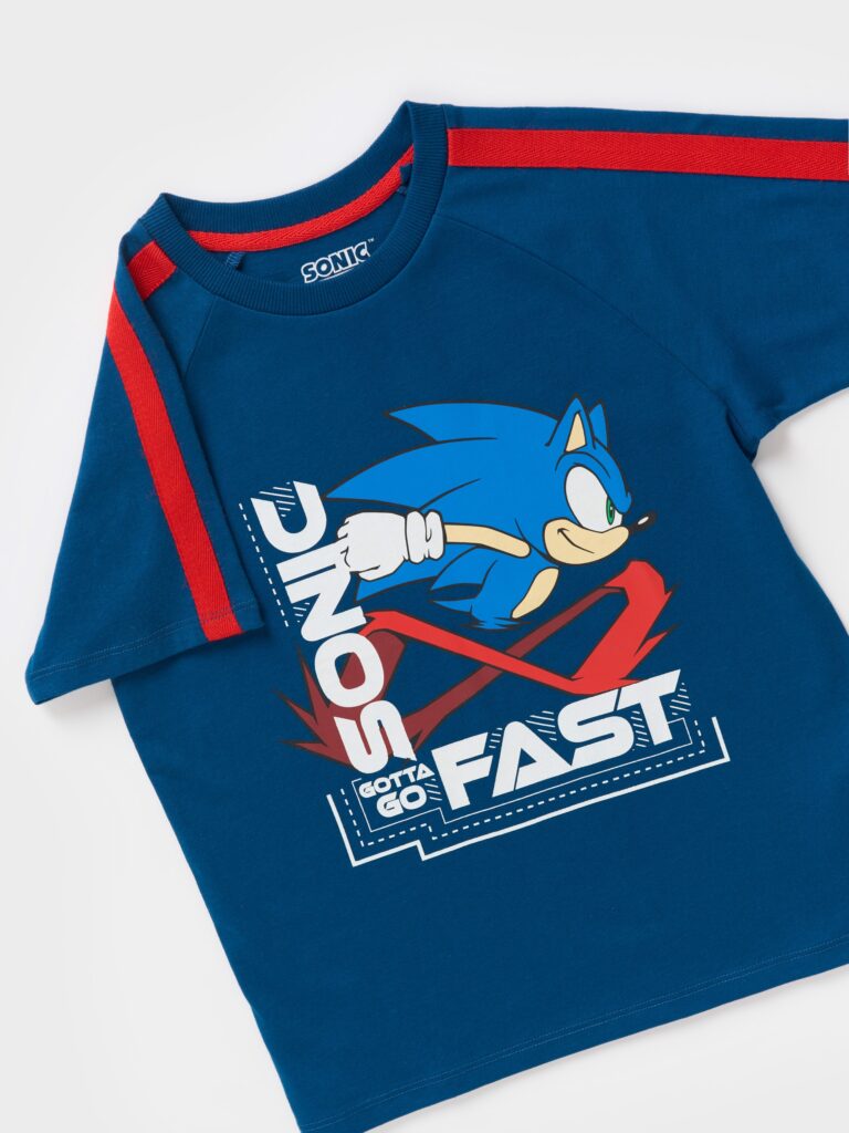 Preţ Tricou Sonic the Hedgehog - bleumarin