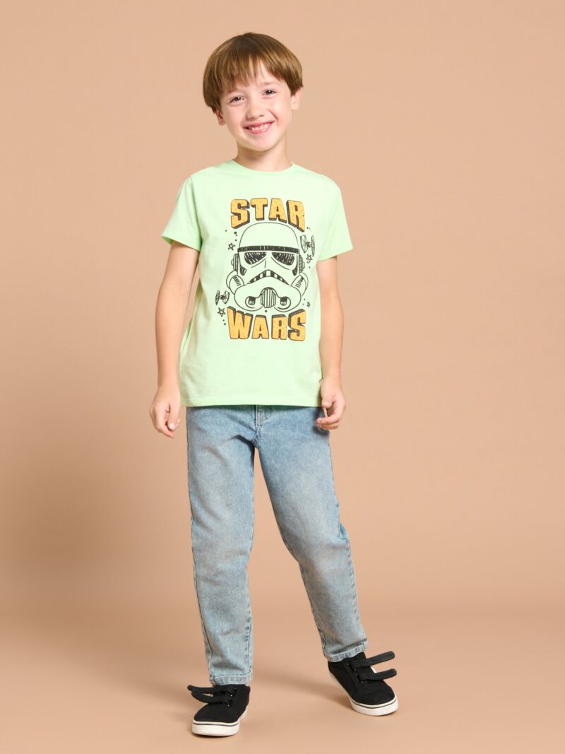 Original Tricou Star Wars - galben-verzui