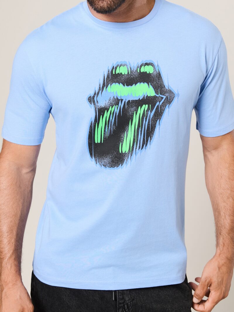 Tricou The Rolling Stones - violet-prună preţ