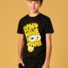 Tricou The Simpsons - negru