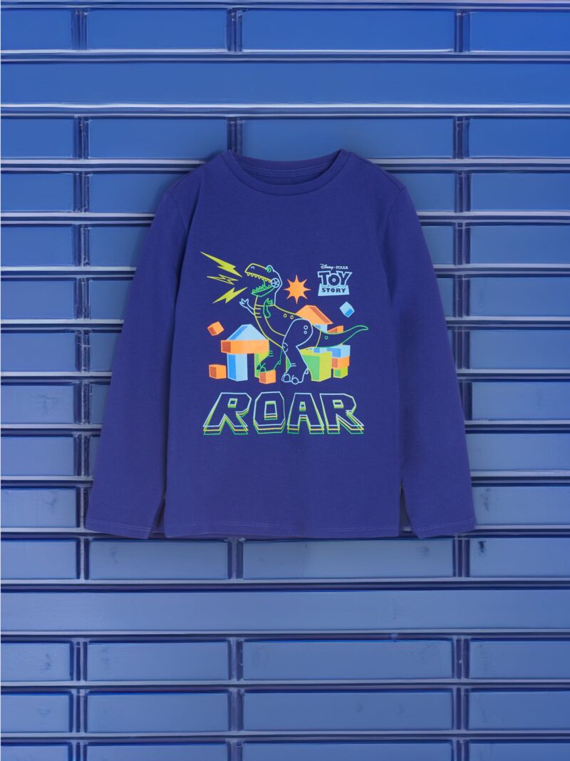 Tricou Toy Story cu mânecă lungă - indigo preţ