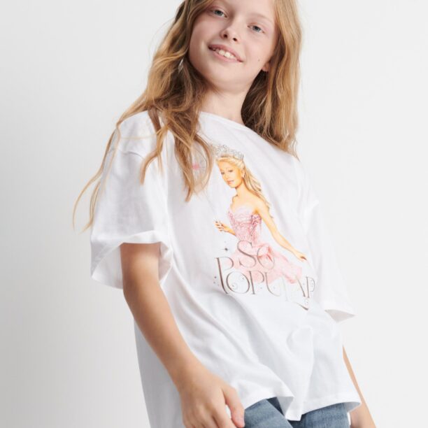 Tricou Wicked - alb preţ