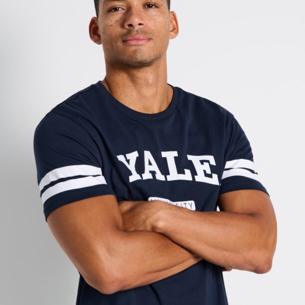 Tricou Yale - bleumarin preţ