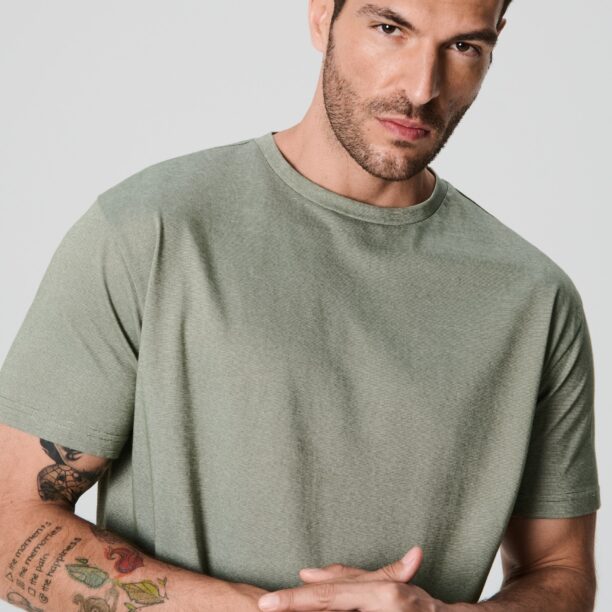 Preţ Tricou basic - verde-prăfuit