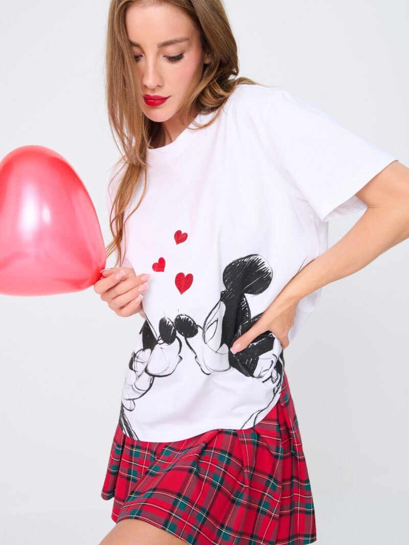 Preţ Tricou cu Mickey Mouse - alb