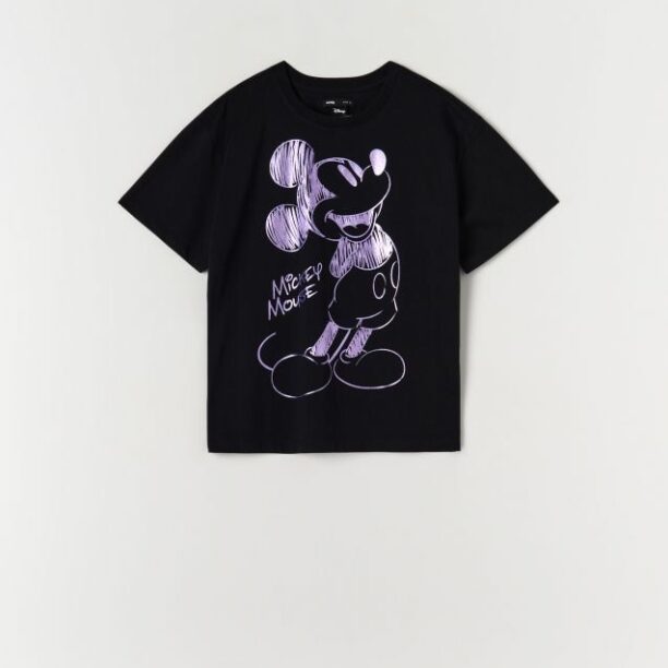 Tricou cu Mickey Mouse - negru