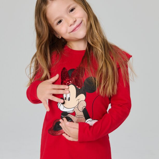 Tricou cu Minnie Mouse - roșu preţ