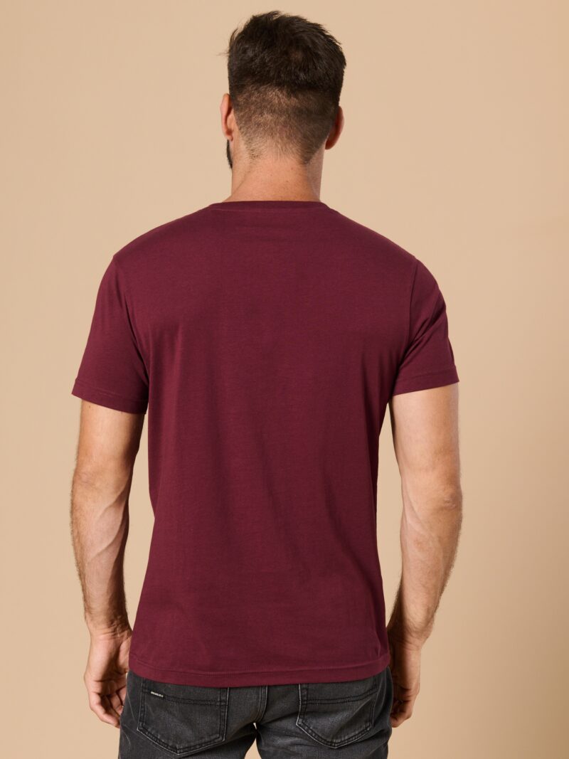 Cumpăra Tricou cu imprimeu - bordo