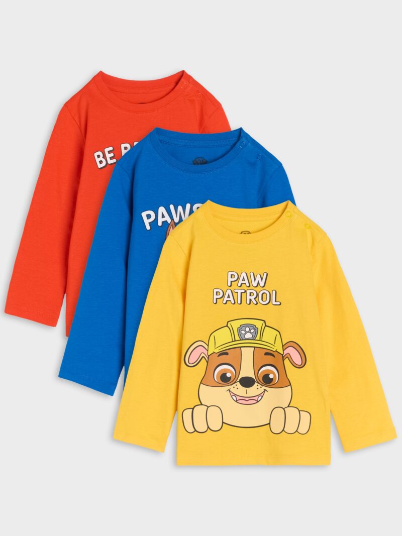 Tricou cu mânecă lungă 2 pack PAW Patrol - albastru preţ