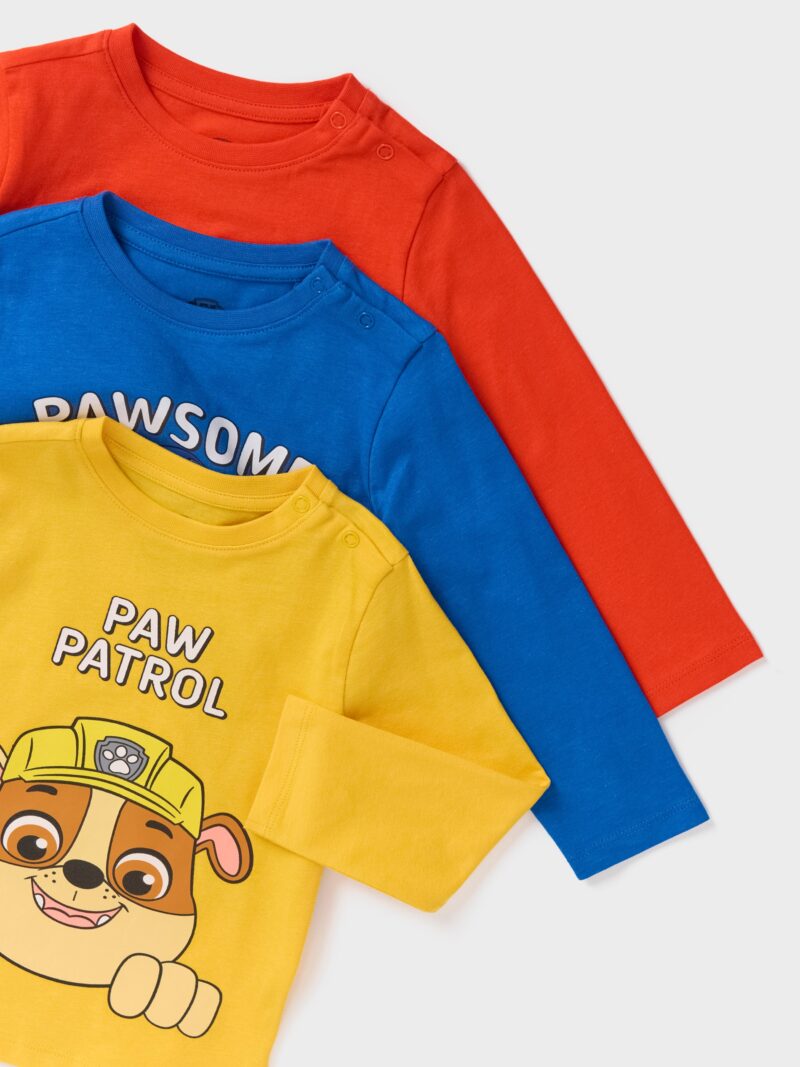 Cumpăra Tricou cu mânecă lungă 2 pack PAW Patrol - albastru