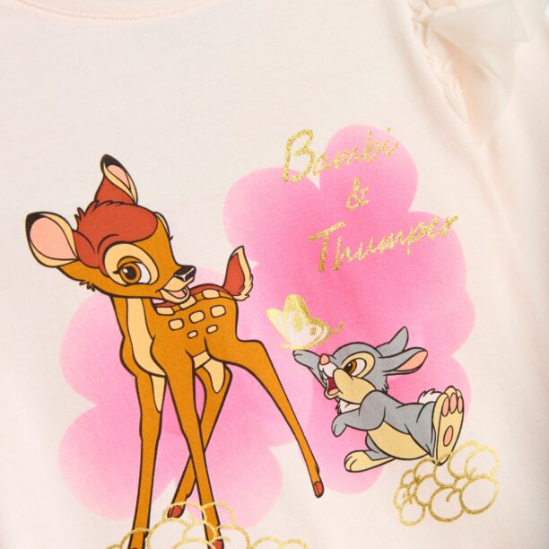 Preţ Tricou cu mânecă lungă Disney - crem