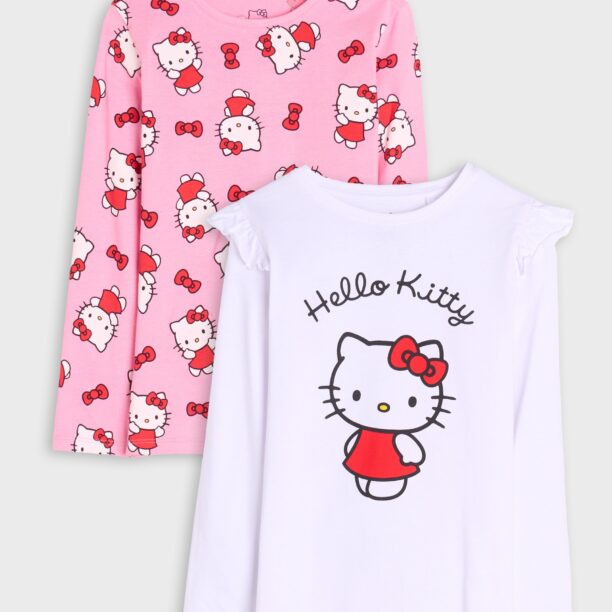 Tricou cu mânecă lungă Hello Kitty - multicolor preţ