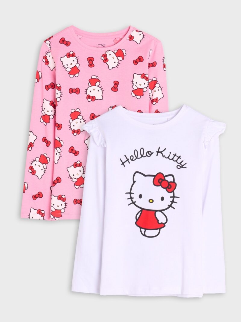 Tricou cu mânecă lungă Hello Kitty - multicolor preţ