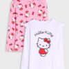 Tricou cu mânecă lungă Hello Kitty - multicolor