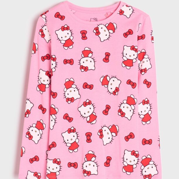 Preţ Tricou cu mânecă lungă Hello Kitty - multicolor