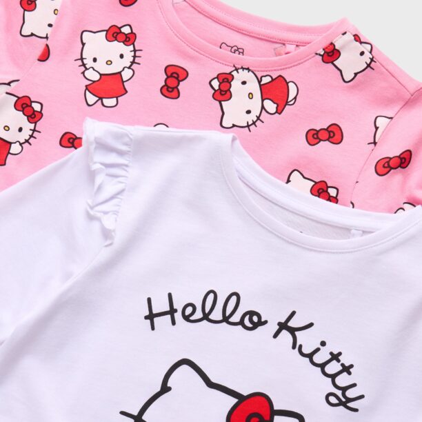 Original Tricou cu mânecă lungă Hello Kitty - multicolor