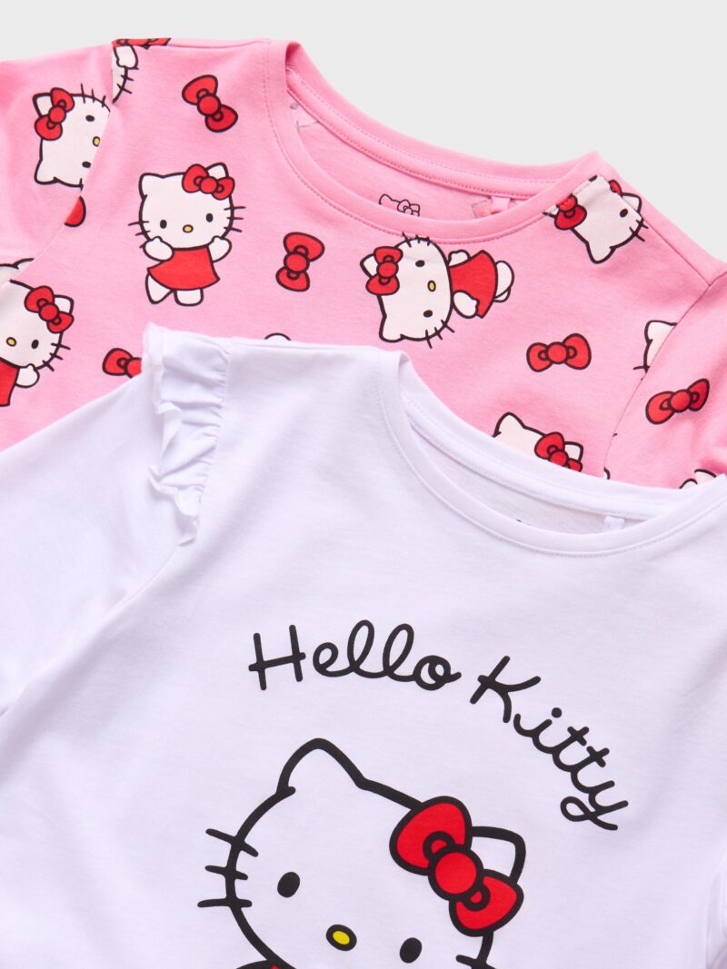 Original Tricou cu mânecă lungă Hello Kitty - multicolor