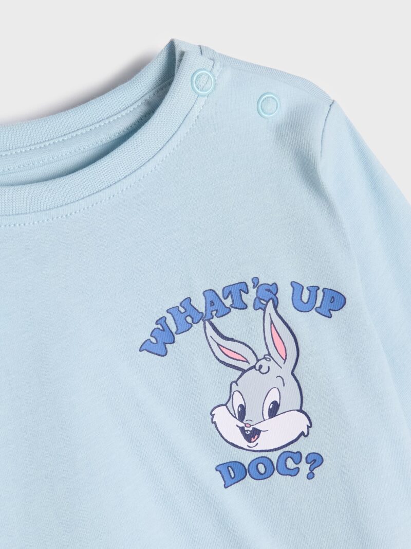 Preţ Tricou cu mânecă lungă Looney Tunes - light blue