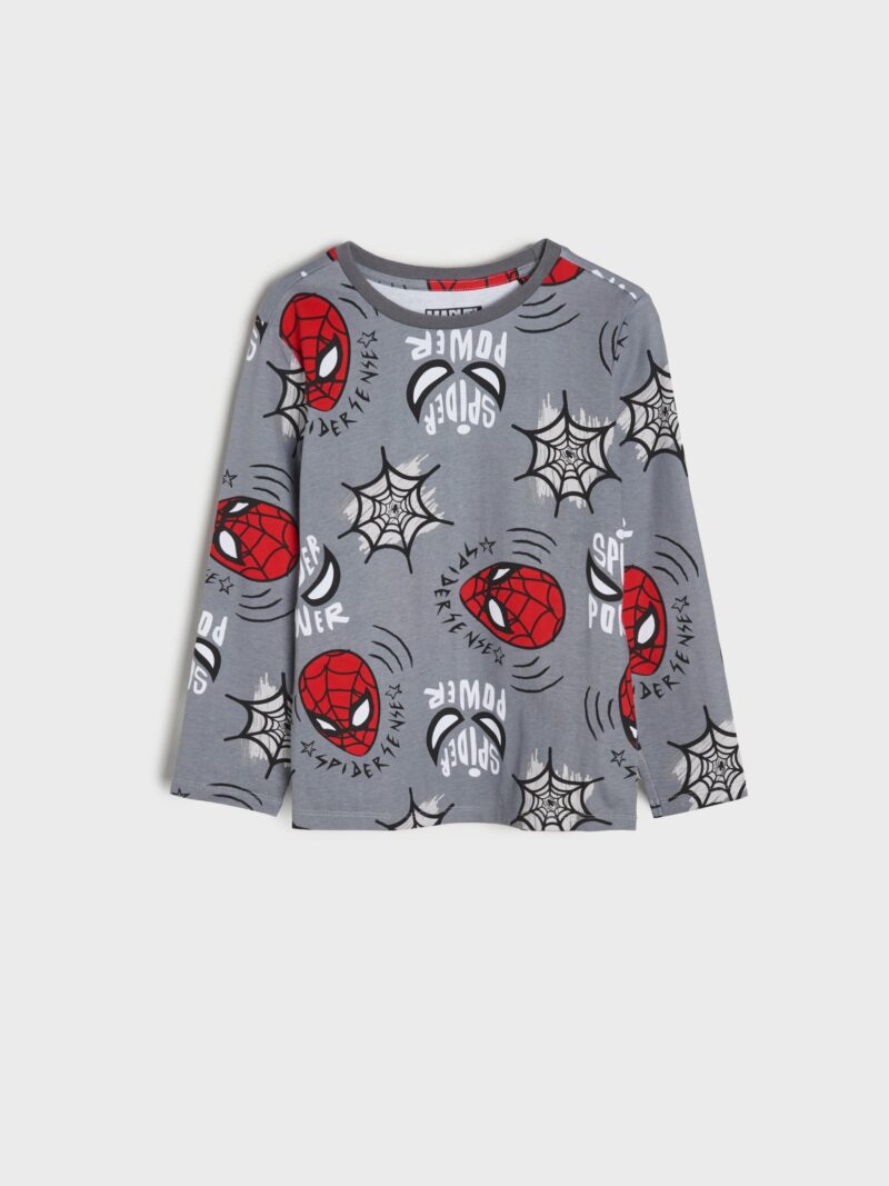 Cumpăra Tricou cu mânecă lungă Marvel - gri-neutru