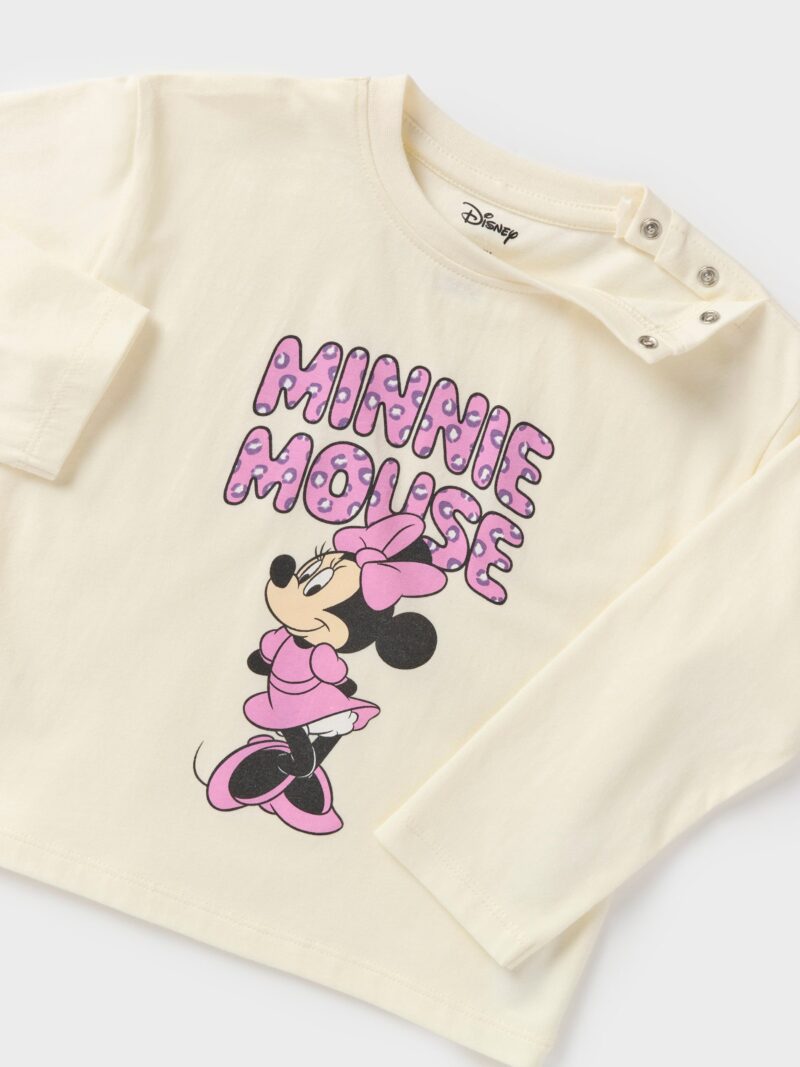 Cumpăra Tricou cu mânecă lungă Minnie Mouse - crem