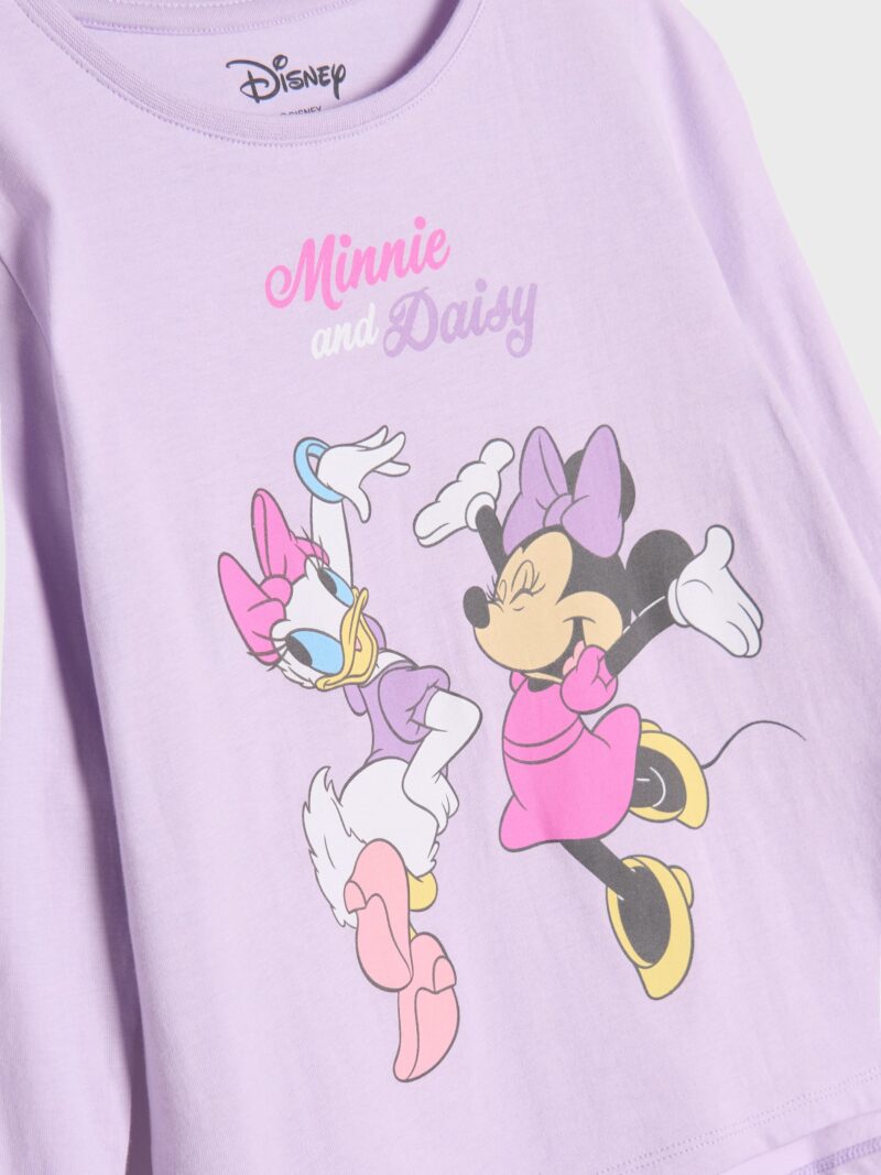 Preţ Tricou cu mânecă lungă Minnie Mouse - lavand