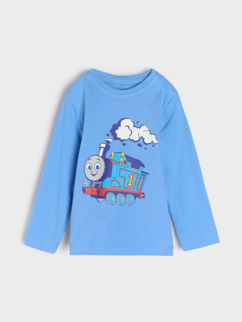 Preţ Tricou cu mânecă lungă Thomas & Friends 2 pack - light blue