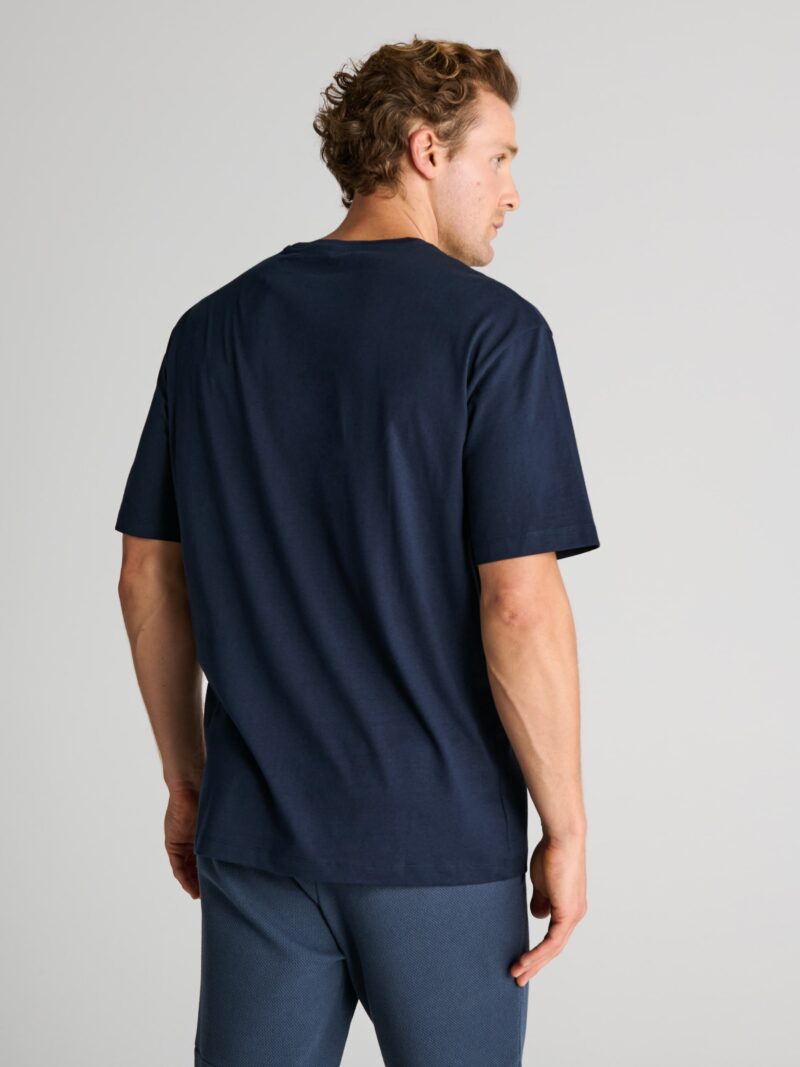 Cumpăra Tricou loose fit - bleumarin