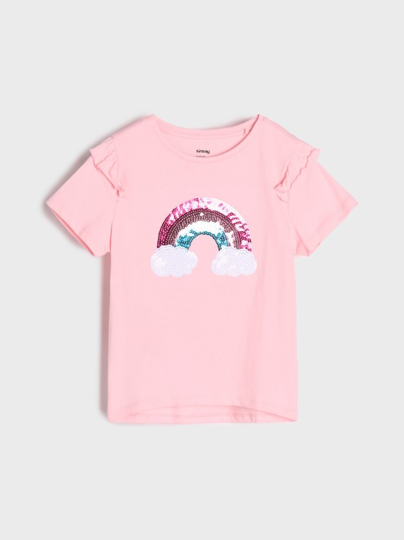 Tricou - roz-pastel preţ