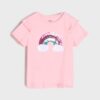 Tricou - roz-pastel