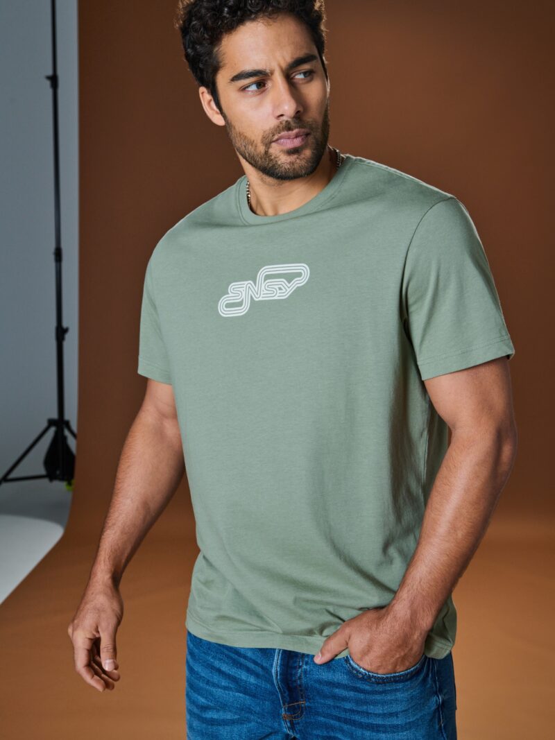 Original Tricou - verde-deschis