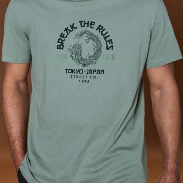 Tricou - verde-deschis