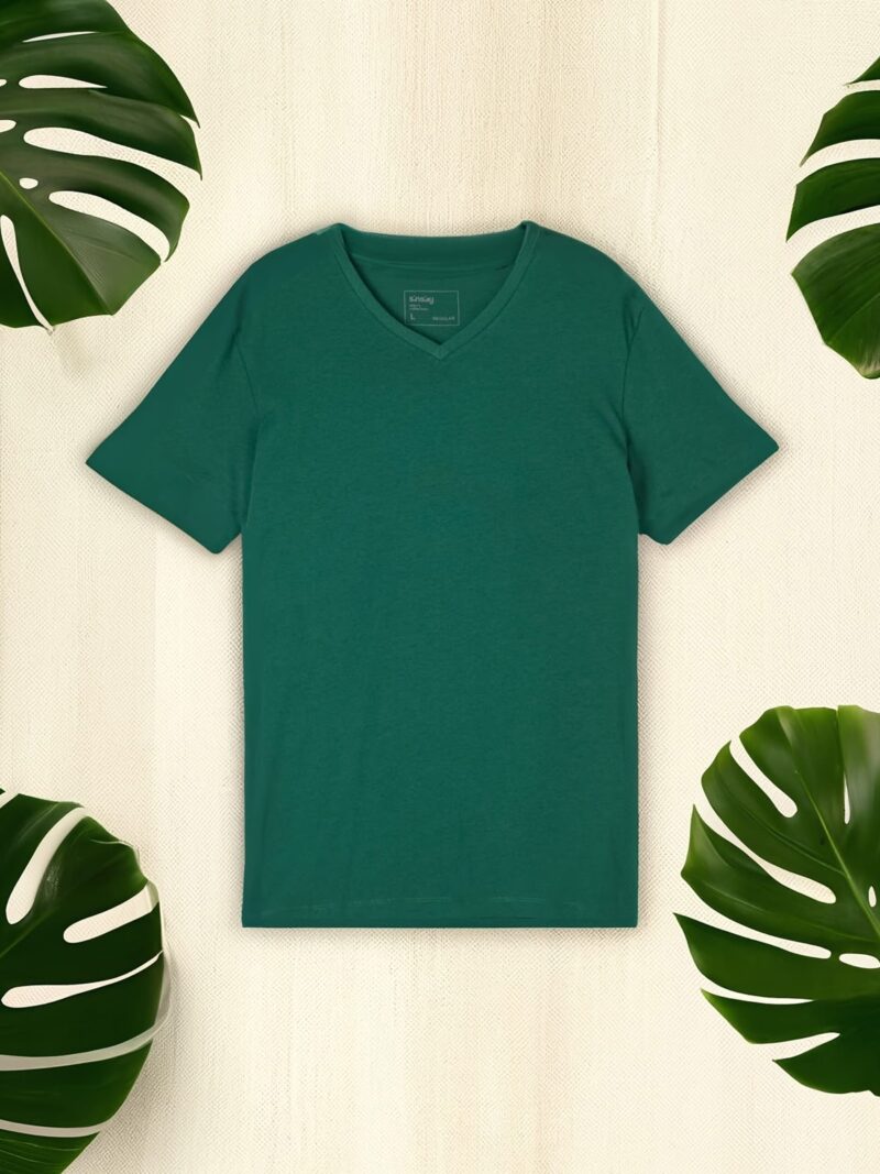 Tricou - verde-metalizat preţ