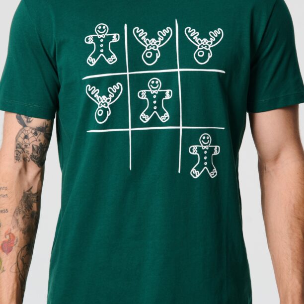 Tricou - verde-metalizat preţ