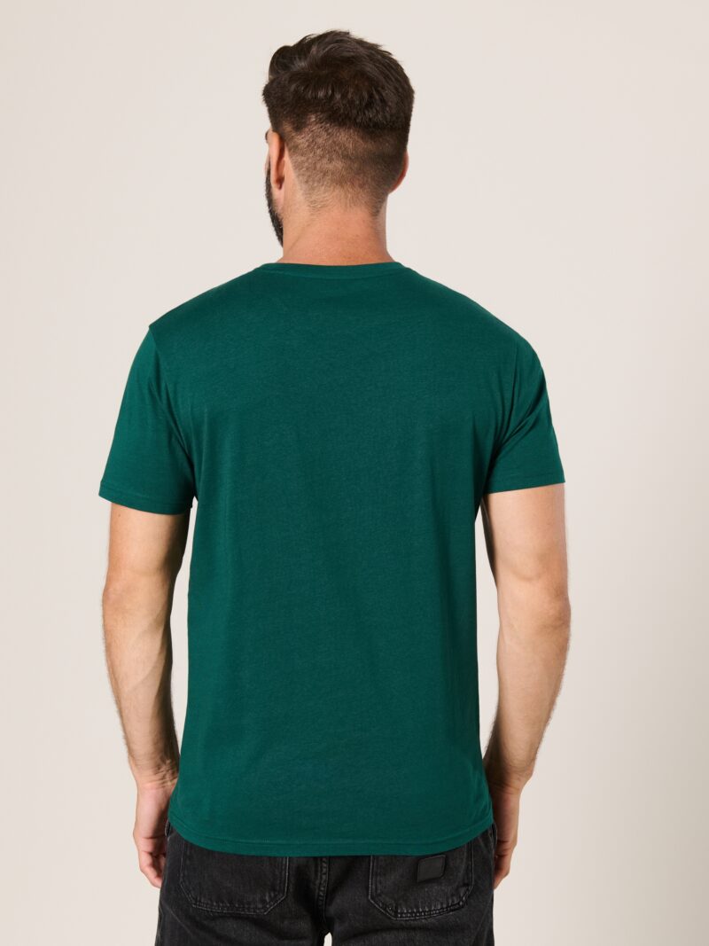 Original Tricou - verde-metalizat