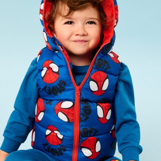 Original Vestă Spiderman - mid blue