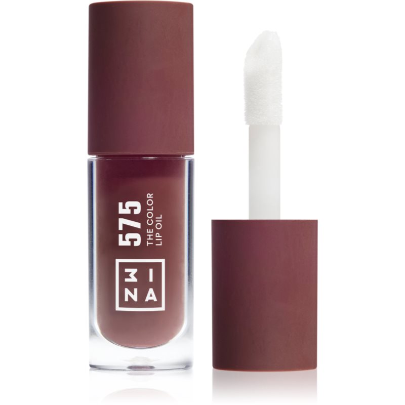 3INA The Color Lip Oil ulei hidratant de buze culoare 575 - Coffee brown