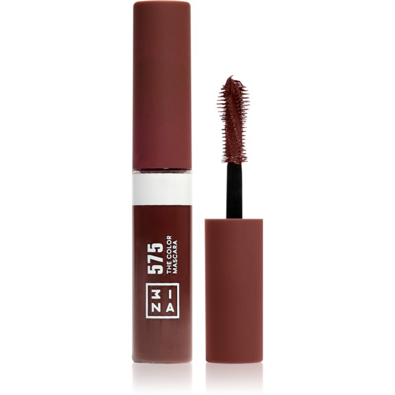 3INA The Color Mascara Mini mascara culoare 575 - Brown 5
